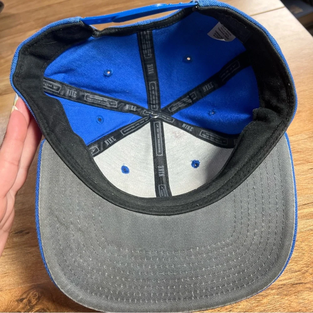 Nike: Engineered For World Class Athletes: Beaverton, Oregon - Blue Wool OS Hat - Picture 9 of 9